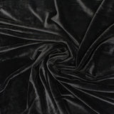 Velours uni - 95 % polyester / 5 % élasthanne - Tricot-VLS1000
