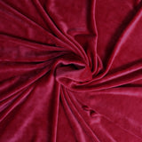 Velours uni - 95 % polyester / 5 % élasthanne - Tricot-VLS1000