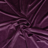 Velours uni - 95 % polyester / 5 % élasthanne - Tricot-VLS1000