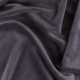 Velours uni - 94 % polyester / 6 % élasthanne - Tricot- VLS1001