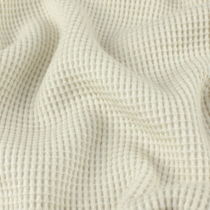 Solid Knit Waffle-50% Rayon/22% Nylon/28% Polyester-Knit