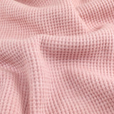 Solid Knit Waffle-50% Rayon/22% Nylon/28% Polyester-Knit