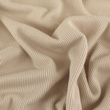 Solid Mini Waffle-95% Polyester/5% Spandex-WFS1001