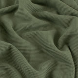 Solid Mini Waffle-95% Polyester/5% Spandex-WFS1001