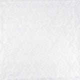 Geo Embroidery-100% Cotton-02 White-WSS26-EMB102