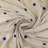Linen Embroidered-52% Polyester/33%Rayon/15% Linen -WSS26-LIN100
