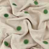 Linen Embroidered-52% Polyester/33%Rayon/15% Linen -WSS26-LIN100