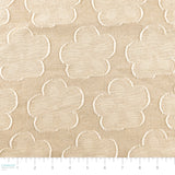 Linen Jaquard with Floral Cutout-60% Cotton/30% Rayon/10% Linen-64 Natural-WSS26-LIN103