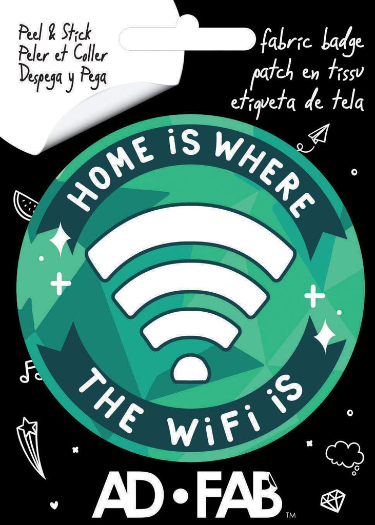Home is WiFi - Appliqué Ad-Fab