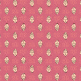 Omstoppable by CDS - 2 yard Cotton Cut - Namaste - Dark Pink