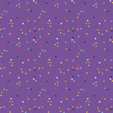 Taco 'Bout It Collection - Triangle Bursts - Cotton - Purple