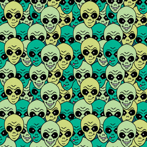 I Want to Believe Collection-2 Yard Cotton Cut -Extra Terrestrials