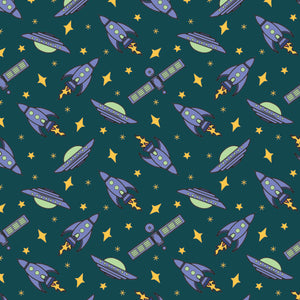 I Want to Believe Collection -2 Yard Cotton Cut - Space Exploration