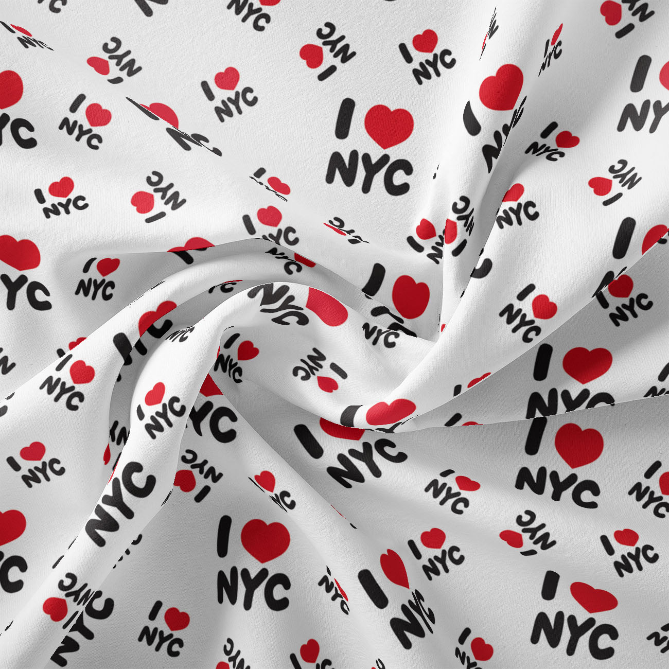 In a NY Minute Collection - I Heart NYC - White - Cotton 21220604-01