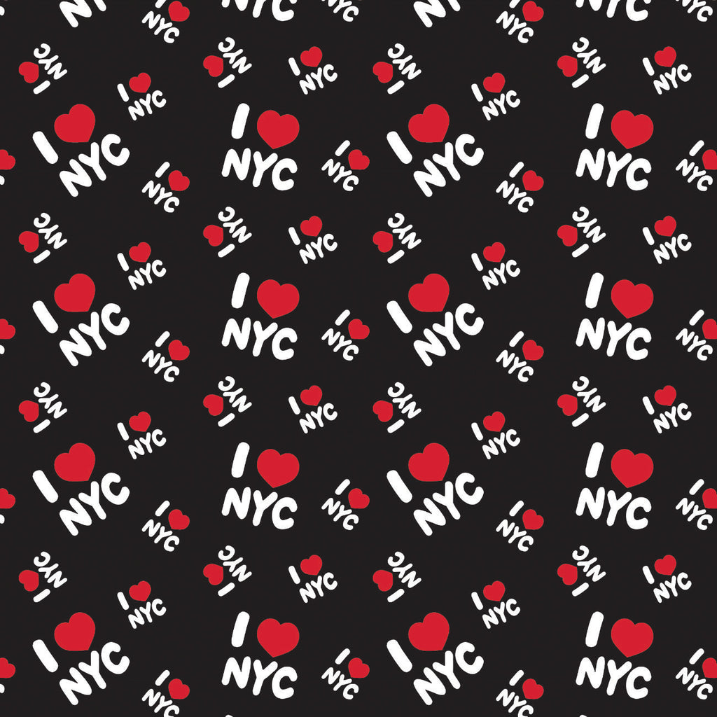In a NY Minute Collection - I Heart NYC - Black - Cotton 21220604-02