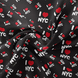In a NY Minute Collection - I Heart NYC - Black - Cotton 21220604-02