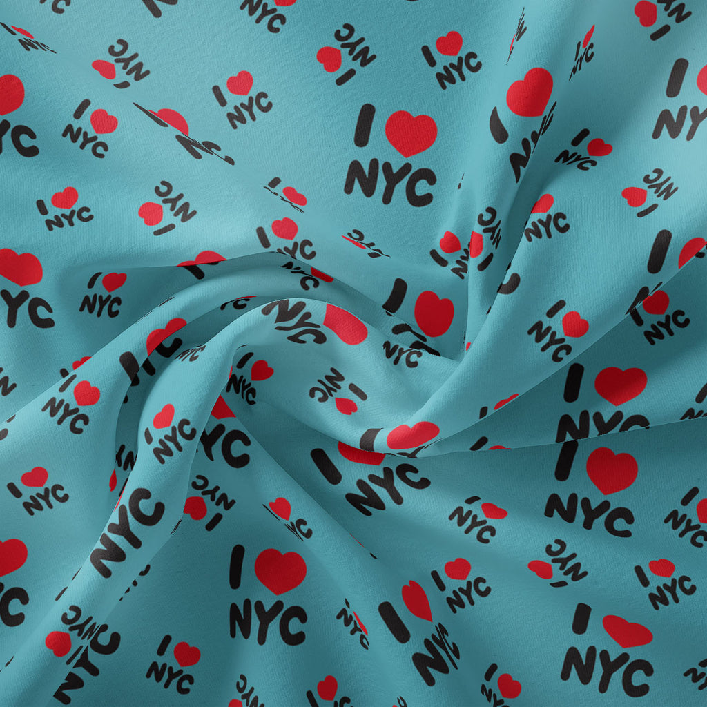 In a NY Minute Collection - I Heart NYC - Blue - Cotton 21220604-03
