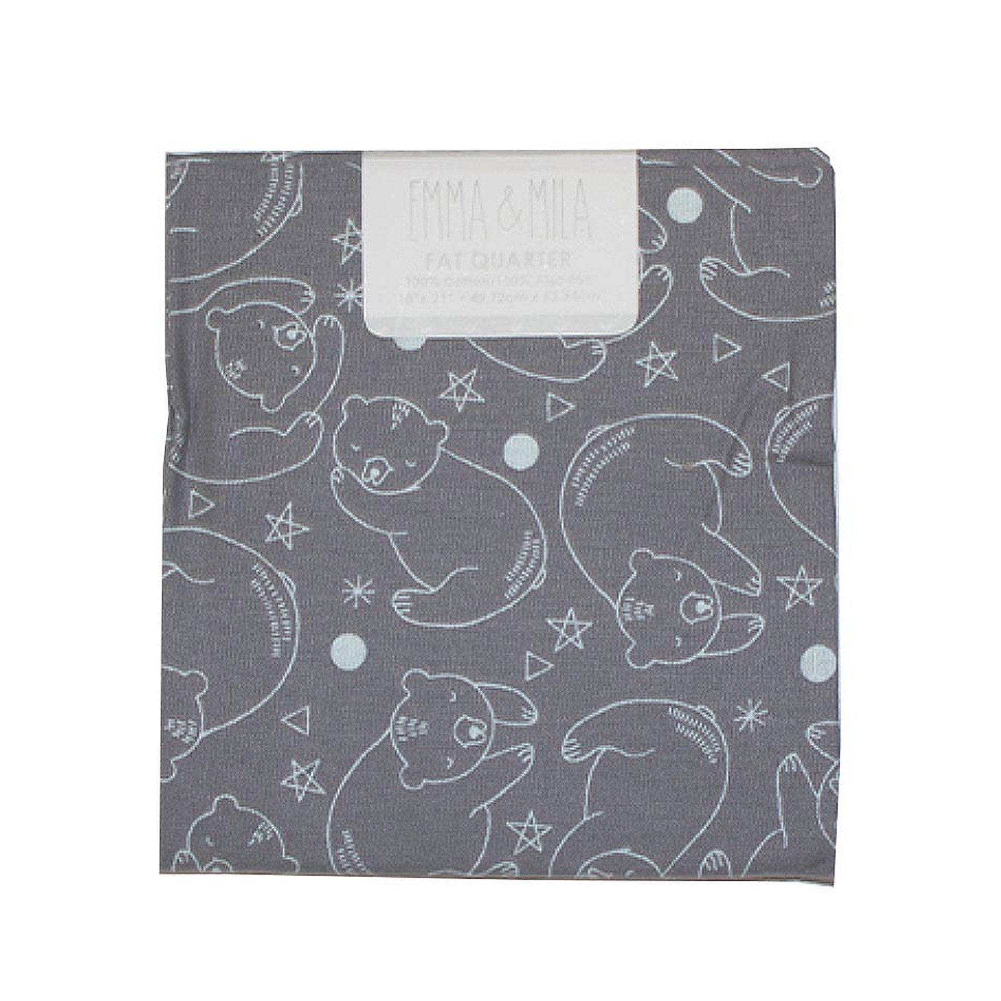 BONNE NUIT-BEAR CONSTELLATION -Fat Quarter Single