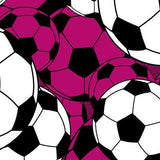 Soccer Balls - Printed Fleece by CDS