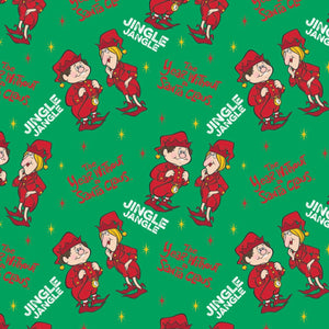Caractère Noël II - L'année sans Père Noël - " Jingle Jangle " - Vert