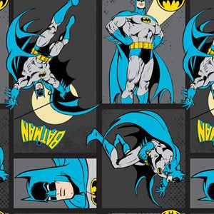 DC Comics II - Batman - Printed Flannel by DC Comics - Royal