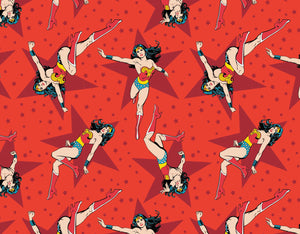 Wonder Woman-Fat Quarter Single -Cotton