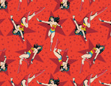 Wonder Woman-Fat Quarter Single -Cotton