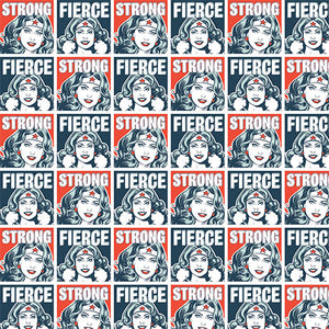 DC Wonder Woman II Collection - Fierce and Strong - Cotton