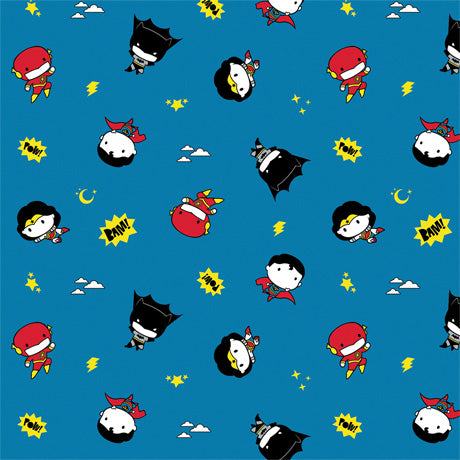 Petits héros - Flanelle Imprimée de DC Comics