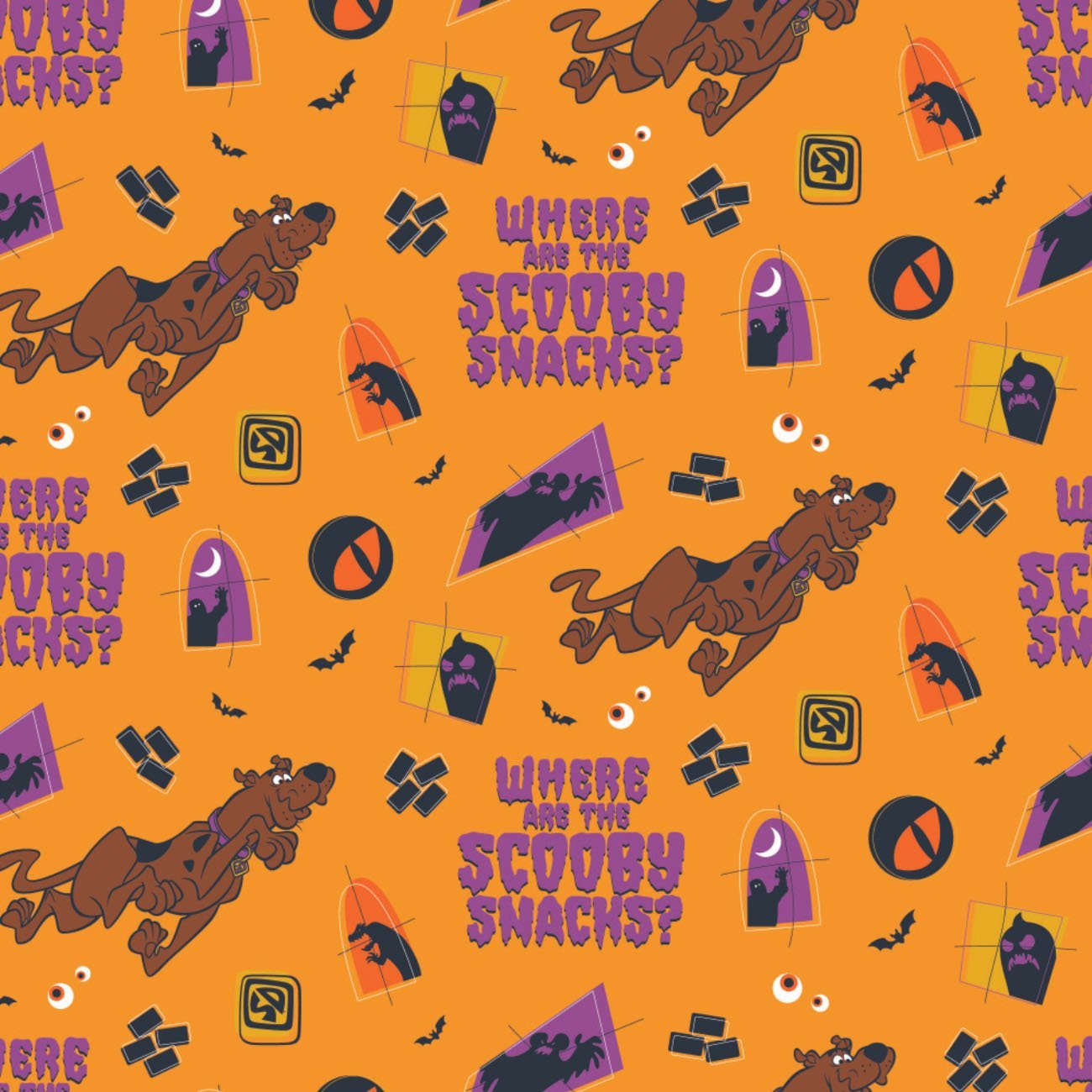 Personnages Halloween II - Scooby Collations - Orange