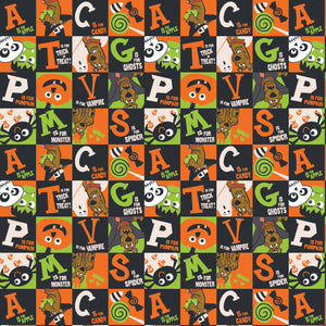 Character Halloween IV Collection - Scooby Halloween ABC - Multi - Cotton 23700563-01