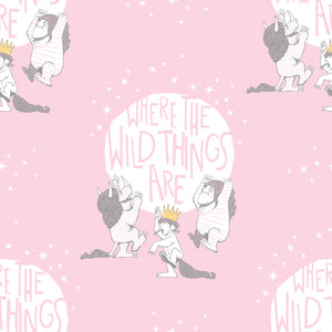 Where the Wild Things Are Collection- Little Wild Things - Cotton - Pink