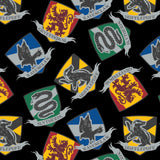 Quidditch Houses - Printed Fleece by Harry Potter and Wizarding World