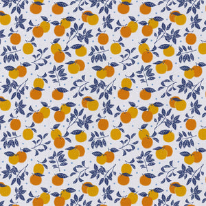 Emma & Mila -Oranges-100% Cotton- Orange