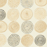 Reflections Collection - Medallions - Cream - Cotton 30220604-01