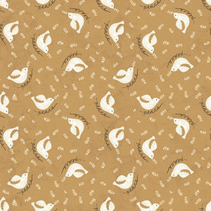 Reflections Collection - Doves Tossed - Tan - Cotton 30220608-01