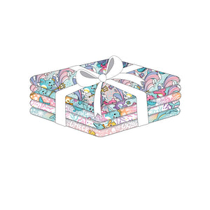 Care Bears Mer Bears Collection Fat Quarter Bundle (5 pieces) - Multi - Cotton 44010806FQB