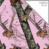 Mossy Oak- Break-up Pink - 100%Polyester Fleece