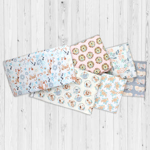 Oh Baby It's a Wild World Collection by CDS - Oh Baby It's a Wild World 6Pc Yard Cut Bundle - Cotton