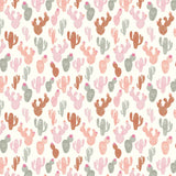 High Road to Taos Collection - Cactus - White - Cotton