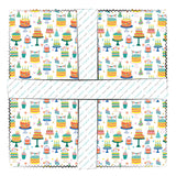 Who Invited the Llamas Collection 10" Squares (42 pieces) - Multi - Cotton