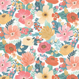 Mixed Packed Florals by CDS & Laura Marshall  -Minky