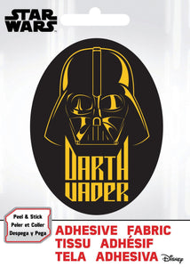 Star Wars Darth Vader Adhesive Fabric Badge