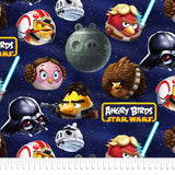Angry Birds Star Wars Death Star - Printed Fleece by Lucasfilm Star Wars
