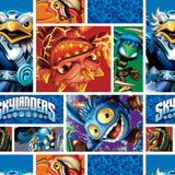 Skylanders Block- Printed Fleece by Skylanders