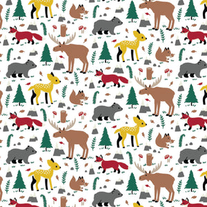 Hudson Trails  by CDS & Bex Morley -Hudson Forest - Cotton -Multi