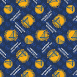 NBA- Golden State Warriors Fleece 100% Polyester 58/60 - 1.5 Yd Precut Fleece