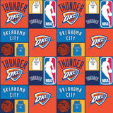 NBA Collection - Oklahoma City Thunder Patch- Orange - Cotton