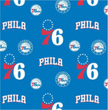 NBA Collection - Philadelphia 76Ers - Blue - Cotton