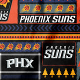 Minky NBA 2022 Collection - Phoenix Team Fair Isle - Multi - Minky